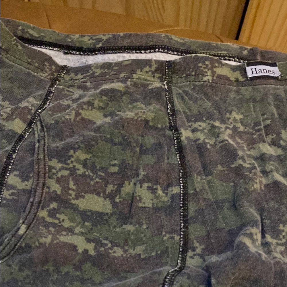 Hanes Black and Camouflage Lounge Set - Picture 5 of 5